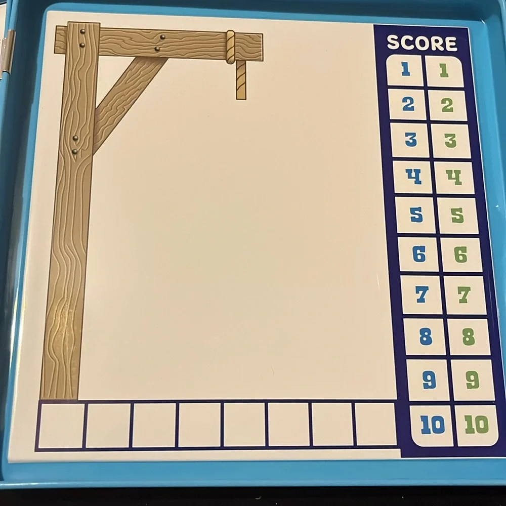 Take 'N Play Hangman Game - Blue